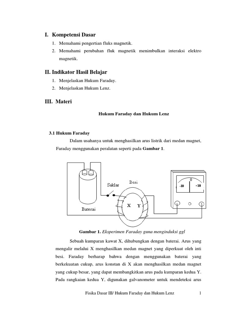 12 Revisian Hukum Faraday Dan Hukum Lenz
