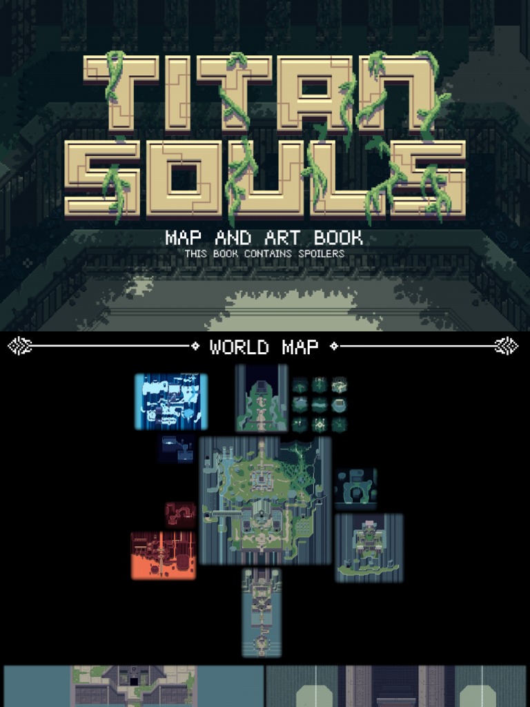 Titan Souls Map and Art Book PDF | PDF