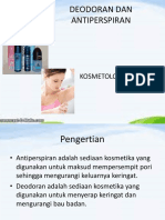 Deodoran Dan Antiperspiran