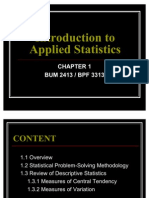 Chapter 1 Introduction To Applied Statistics 111