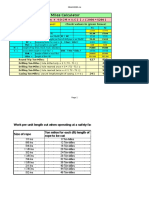 Ton-Miles Calculator Excel Sheet