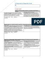 Critical Appraisal For Diagnostic Study: Step 1: Are The Results of The Study Valid?