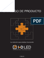 Catálogo de productos I+D LED
