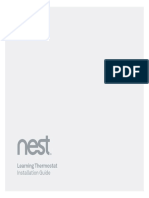 Nest Learning Thermostat Installation Guide