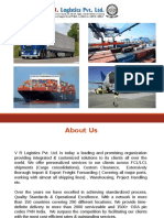 V R Logistics Company Profile