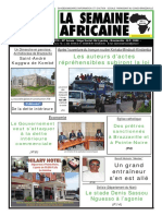 La Semaine Africaine N°3778 Du Mardi 27 Mars 2018