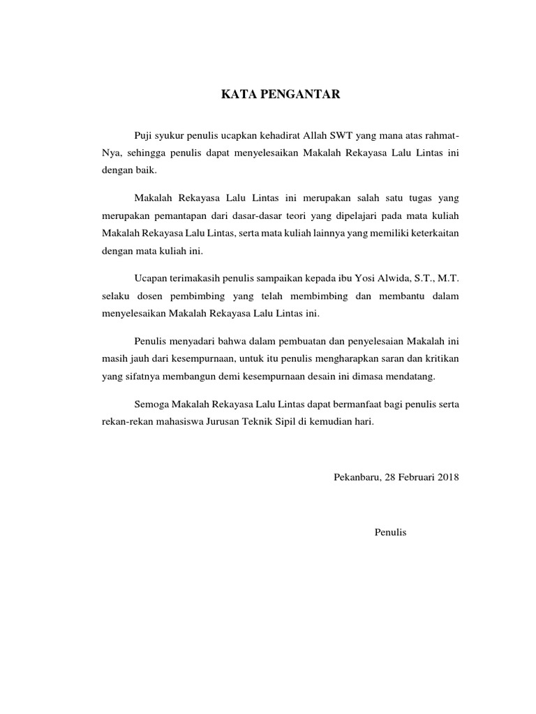 Tugas Marka Jalan Dan Rambu Lalulintas