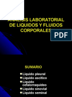 Analisis Clinicos de Liquidos y Fluidos Corporales