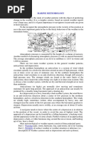 Marine Meteorology: Warning Synopsis