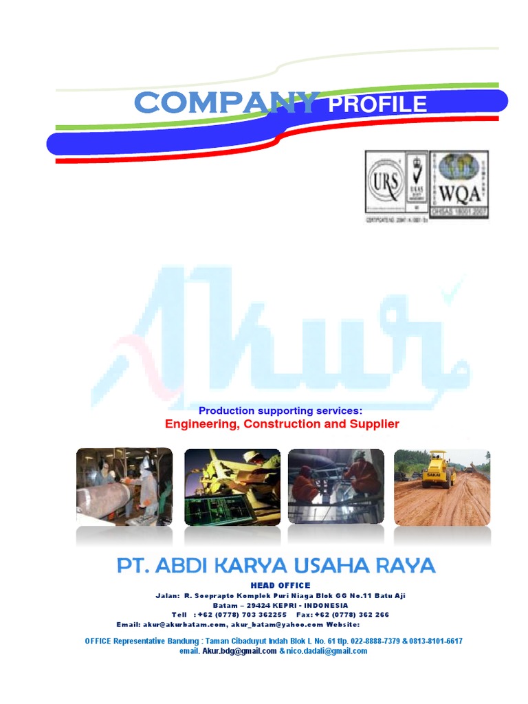 Pt Akur Company Profileup Date 18 12 17 Industries