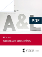 Tema6 Psicología y Educación Del Adolescente