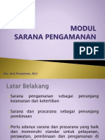 Sarana dan Laporan Pengamanan di Lapas dan Rutan