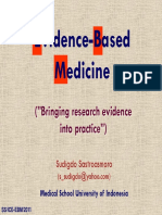 Evidence-Based Medicine: ("Bringing Research Evidence Into Practice")