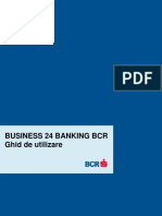 Manual de Utilizare Business 24 Banking BCR