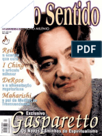 Revista Sexto Sentido - Canal Aberto Para o Alem - 2000 - Marco