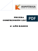 6° Comprensión Lectora