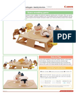 Sumo Wrestling Game: Assembly Instructions