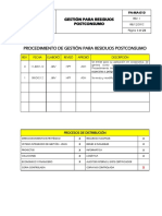 PA-MA-010 Procedimiento de Gestion Para Residuos Postconsumo