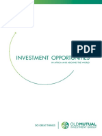 Investment Opportunities: in Africa and Around The World