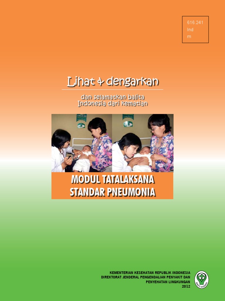 Modul Tatalaksana Standar Pneumonia - 2 PDF | PDF | Kesehatan Holistik