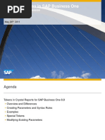 DefiningTokens-SAP Business One