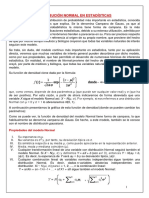 Distribución Normal en Estadísticas