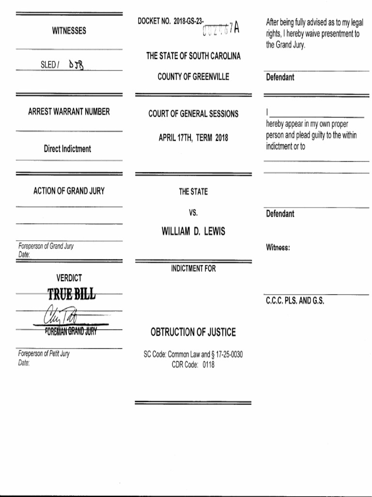 Indictment 1 | PDF