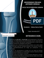 Exposicion Osteoartrosis de Rodilla - Daniel