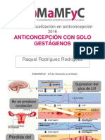 Anticoncepción Sólo Gestágenos