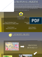 Studi Desain Perencanaan Struktur Bangunan Tahan Gempa Dengan Menggunakan Aplikasi Di Provinsi Bengkulu