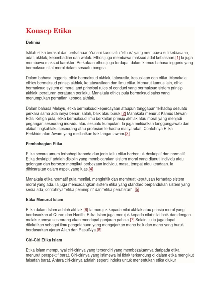 Konsep Etika Pdf
