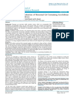 Aceclofenac Niosomes Gel NSAIDs