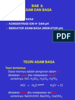 Bab 8. Asam Dan Basa