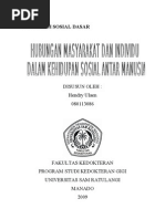 Download Hubungan masyarakat dan individu dalam kehidupan sosial antar manusia by Hendry C R Ulaen SN37660854 doc pdf