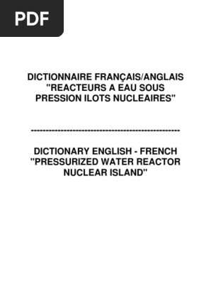 Lexique Fa Affra Anp Acier Alimentation électrique - 