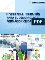 Noviolencia, Educación Para El Desarrollo y Formación