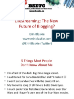 Lifestreaming: The New Future of Blogging?: Erin Blaskie @erinblaskie (Twitter)