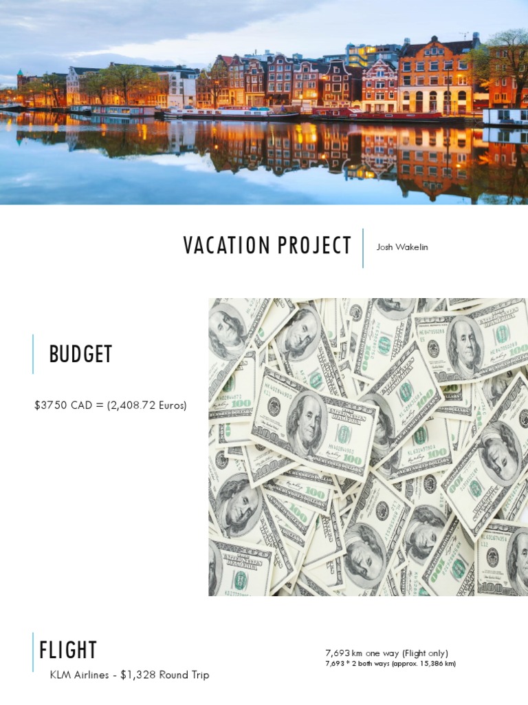 Vacation Project | PDF