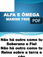 Alfa e Ômega - Marine Friesen (Ajeitando Ainda)