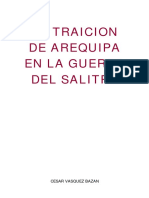 La Traicion de Arequipa en La Guerra Del Salite PDF