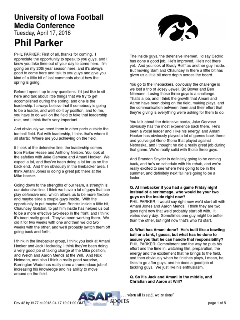Phil Spring PDF | PDF | National Football League Seasons | American ...