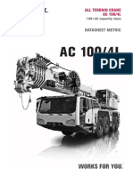 All Terrain Terex Ac 100-4l