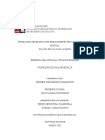 Estimacion de Peligro Ante Deslizamiento de Glaciares en Chile Central