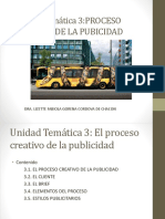 3 Proceso Creativo de La Pubicidad