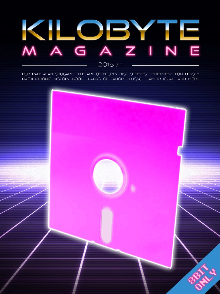 Kilobyte Magazine 1/2016 PDF Floppy Disk Computer Hardware