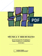 Teìcnica y Ser Humano PDF