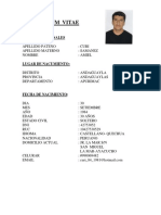 Curriculum Vitae