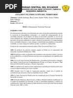 Ordenamiento Territorial