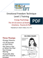 Emotional Freedom Technique Level 1 Training: The Art & Science of Dealing With Emotions, Trauma & Pain