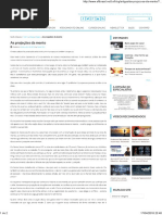 As Projeções Da Mente